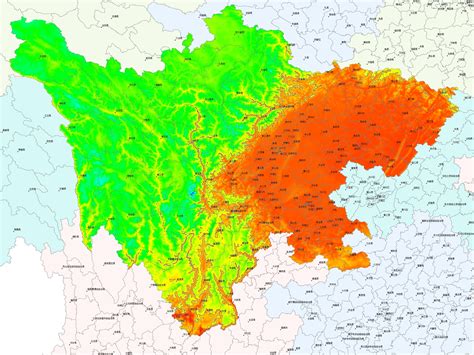 四川地理位置